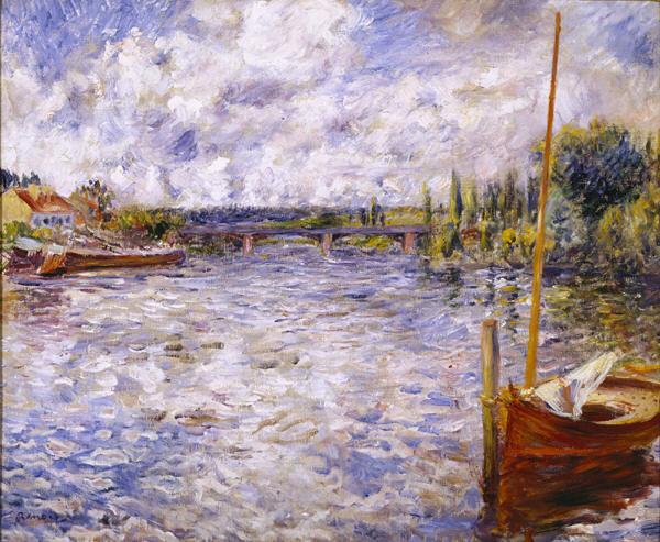 Pierre-Auguste Renoir The Seine at Chatou China oil painting art